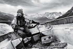 Ania w drodze na swoją lokalizację.