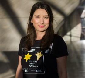 Ewa Budek z Muzeum Polin, pomysłodawczyni akcji Żonkile