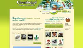 20 stycznia 2012 r. łączna liczba plików zachomikowanych, czyli skopiowanych na serwery przez użytkowników portalu chomikuj.pl, przekroczyła miliard.