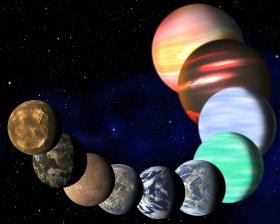 Takich planet poszukuje teleskop Keplera i łowcy z Planet Hunters. Są wśród nich – te ze środka ciągu - bardzo podobne do Ziemi.