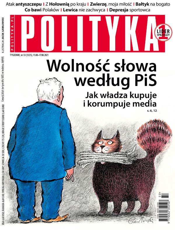 okładka - Polityka 33 2021