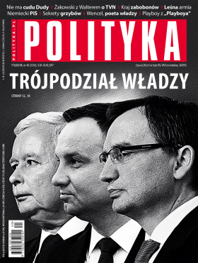 okładka - Polityka 40 2017