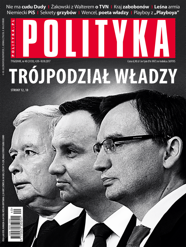 okładka - Polityka 40 2017