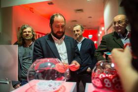 Impreza urodzinowa tygodnika. Na zdjęciu Jan Hartman, bloger i felietonista POLITYKI.