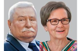 Lech i Danuta Wałęsowie