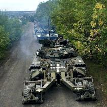 Ukraińskie czołgi w rejonie Charkowa