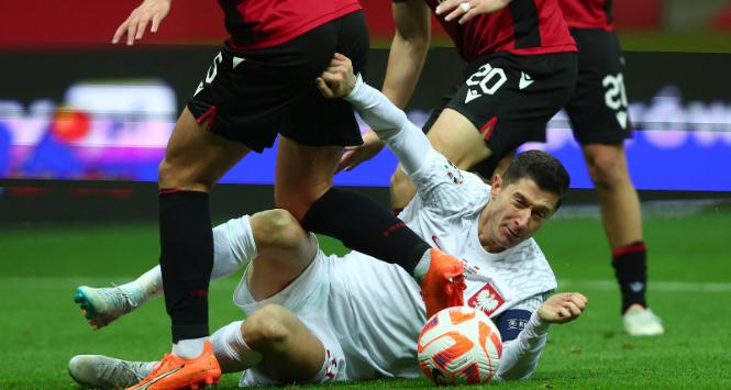 Polska pokonała Albanię 1:0 w eliminacyjnym meczu mistrzostw Europy, choć to raczej spotkanie do zapomnienia. 27 marca 2023 r.