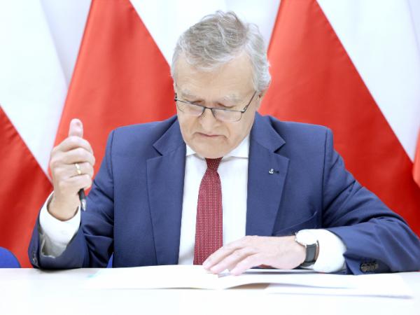 Minister kultury Piotr Gliński