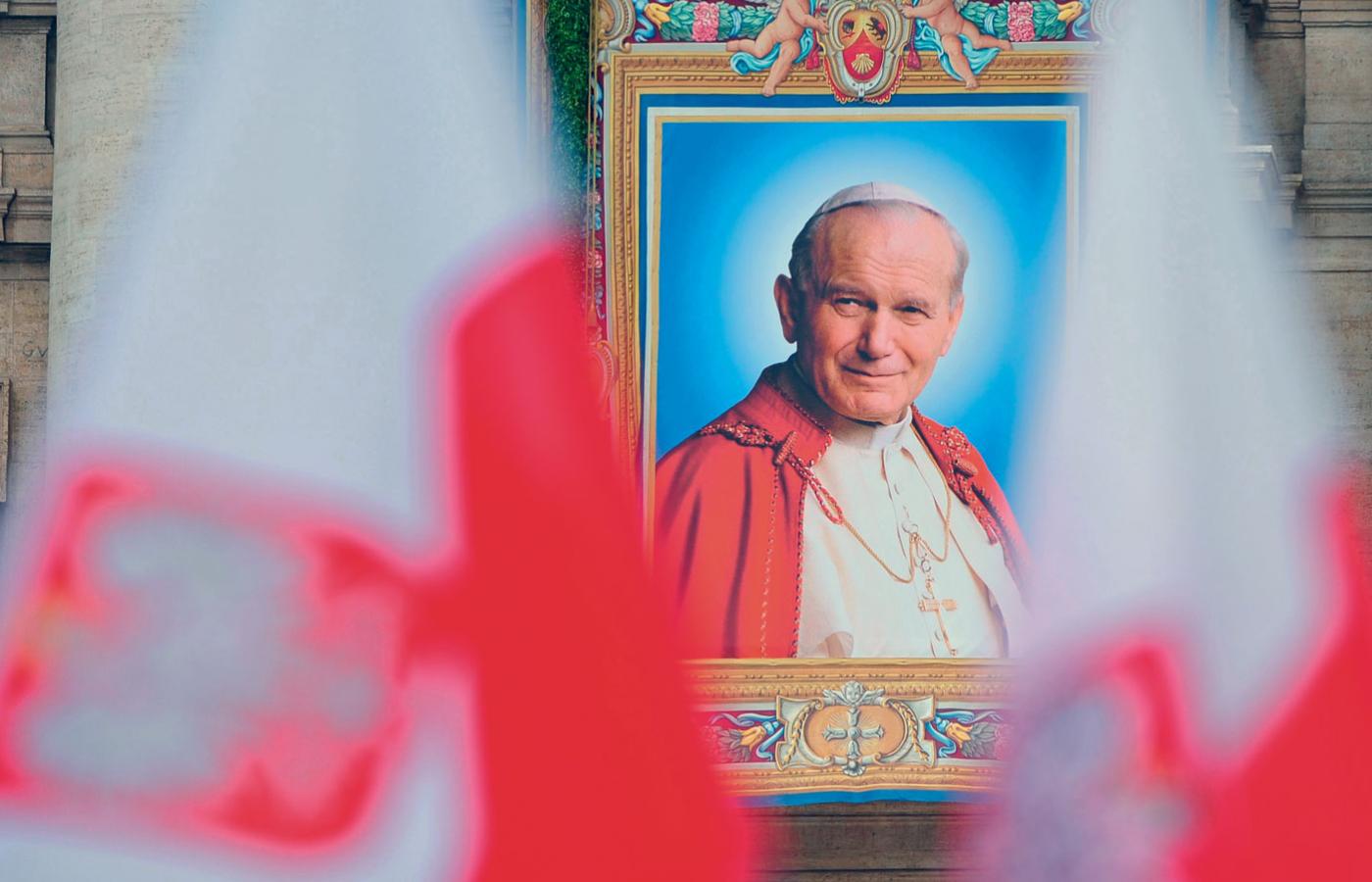 Uroczystości związane z beatyfikacją Jana Pawła II na placu Świętego Piotra w Rzymie.
