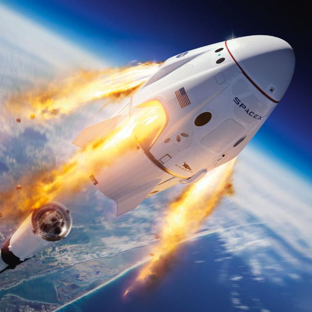Lecący na ISS kapsułą Dragon astronauci ochrzcili ją ­imieniem jednego z wahadłowców – Endeavour.