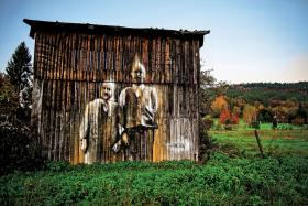 Ulubiony drewnal Arkadiusza Andrejkowa w Załużu.