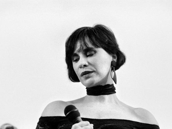 Astrud Gilberto na festiwalu jazzowym w Nicei w 1990 r.