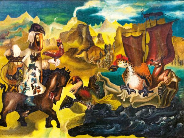 Leonora Carrington, „Arka Noego”, ok. 1938 r.