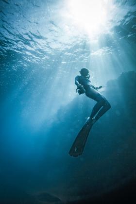 Agata Bogusz, instruktorka freedivingu: -Każdy ma swój sposób na wytrzymanie bezdechu.