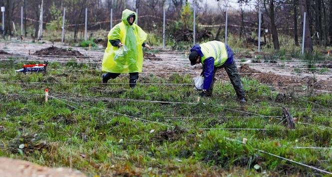 Ekipa archeologów w trakcie dwutygodniowych prac na miejscu smoleńskiej katastrofy opisała 5 tys. zanlezisk.