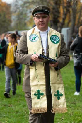Ks. Tomasz Duszkiewicz – duszpasterz Generalnej Dyrekcji Lasów Państwowych i ministra środowiska.
