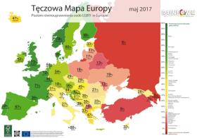 Tęczowa mapa Europy 2017