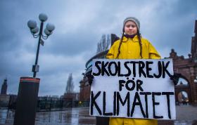 Greta Thunberg stała się światową ikoną Młodzieżowego Strajku Klimatycznego i została nominowana do Pokojowej Nagrody Nobla