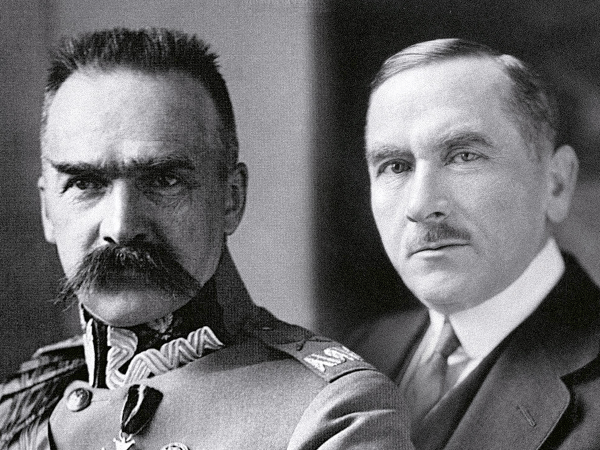 Józef Piłsudski i Roman Dmowski