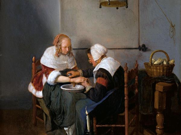 Gerritsz Quiringh van Brekelenkam, „Upuszczanie krwi”, 1660 r.