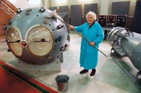 Ośrodek badań nuklearnych Arzamas-16 w latach 90. Przedtem jego istnienie objęte było całkowita tajemnicą.
