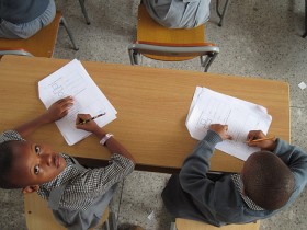 Znowu w szkolnej ławce. Afryka.