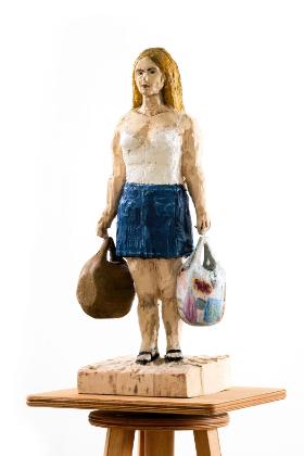 Rzeźba „Sama za to zapłaciłam”, 2022 r.