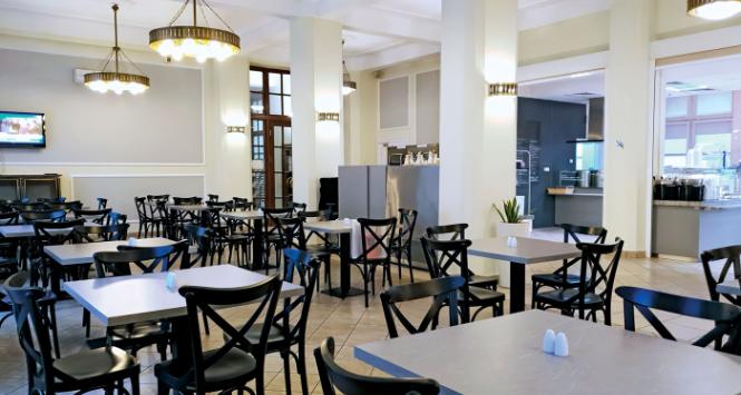 Sejmowa restauracja po odbiciu z rąk ajentów.