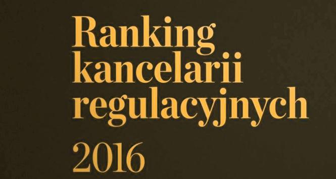 Ranking kancelarii regulacyjnych 2015 okładka