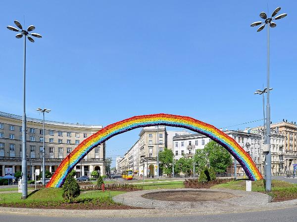 Tęcza wraca na plac Zbawiciela