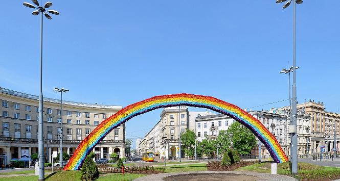 Tęcza wraca na plac Zbawiciela