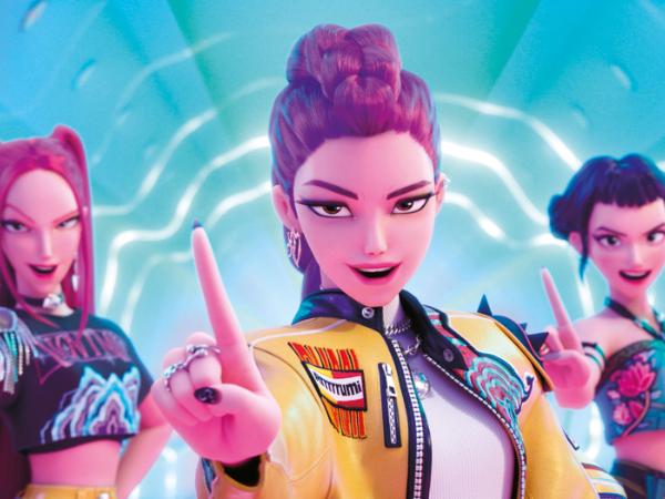 Kadr z filmu „Kpop Demon Hunters”