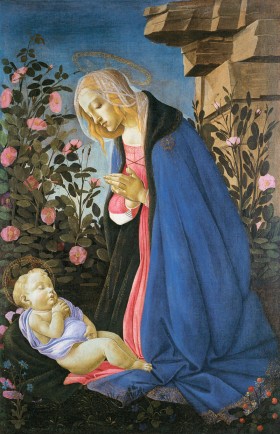 Botticelli najchętniej sięgał do chrześcijańskiej ikonografii