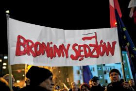 Protest w obronie sędziów, Katowice, 2019 r.