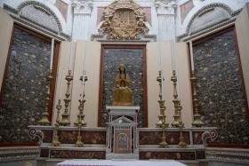 Ossuarium ze szczątkami 800 męczenników z Otranto.