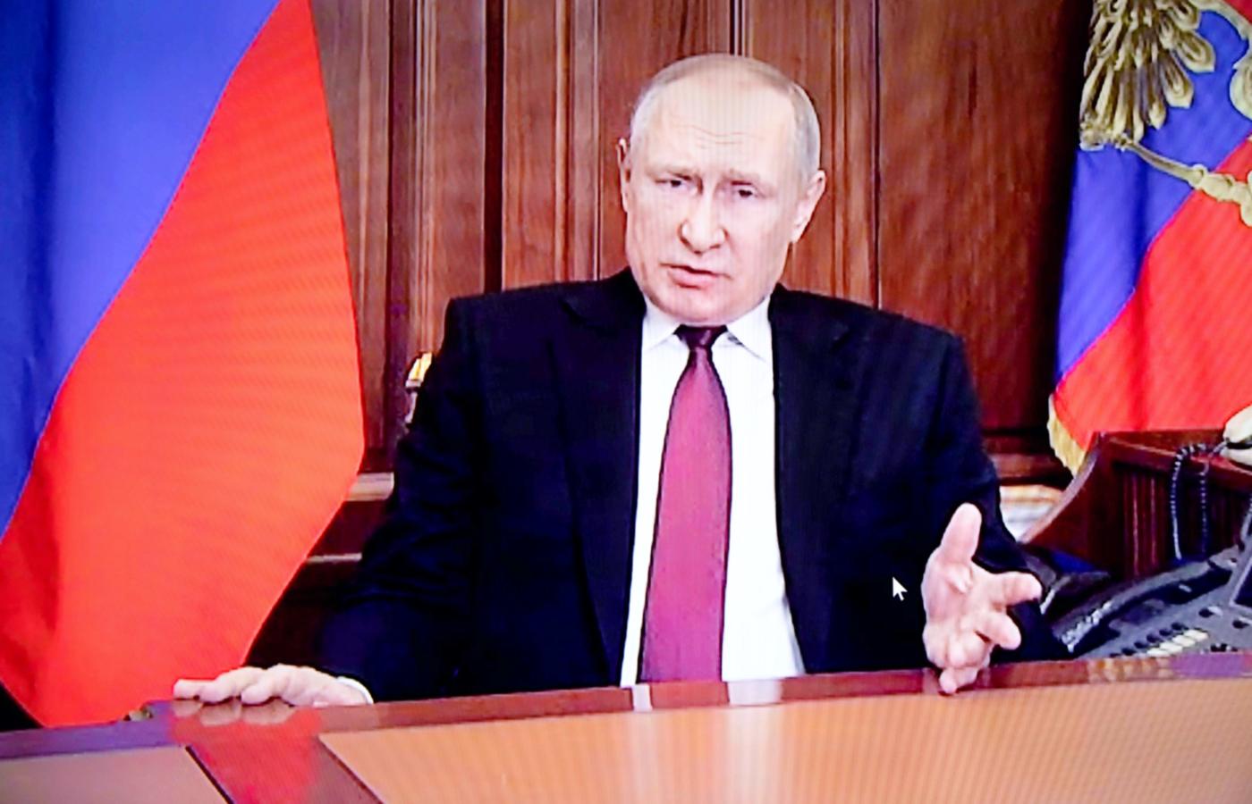 Przemówienie telewizyjne Władimira Putina