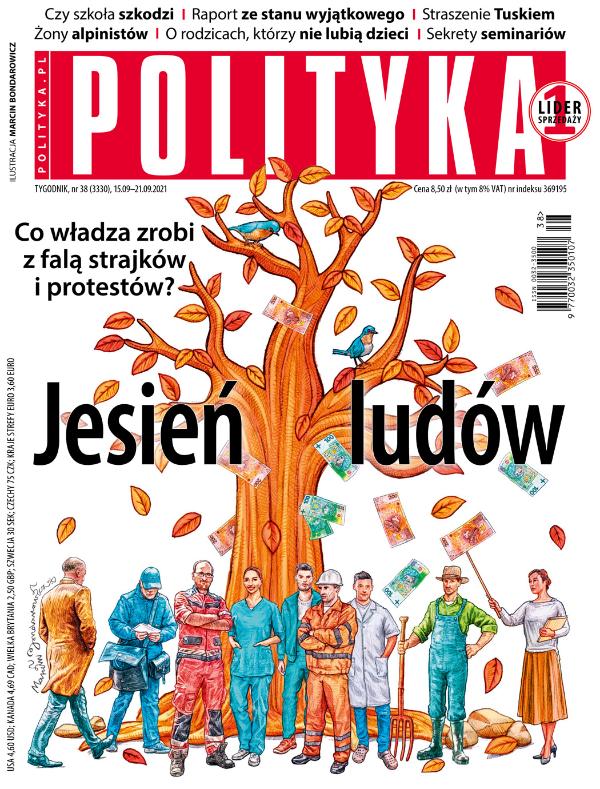 okładka - Polityka 38 2021