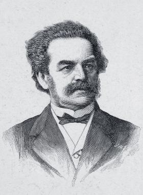 Leopold Kronenberg; rysunek z XIX w.