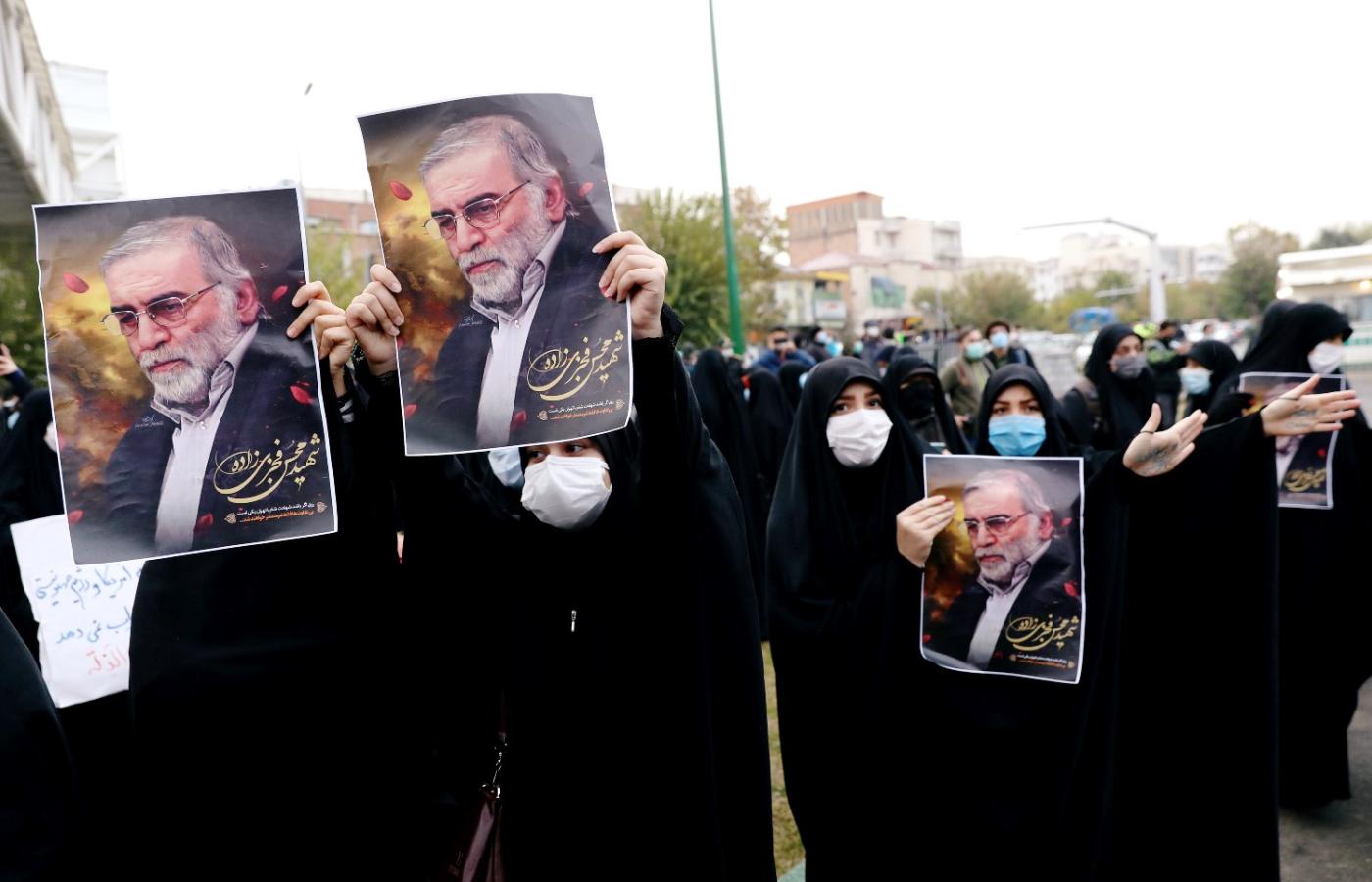 Demonstracja w Teheranie po zabójstwie irańskiego fizyka jądrowego