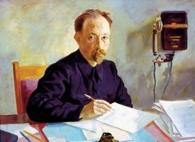 „Gabinet Dzierżyńskiego na Łubiance wyglądał niczym nieogrzewana więzienna cela. Praktycznie z niego nie wychodził”.