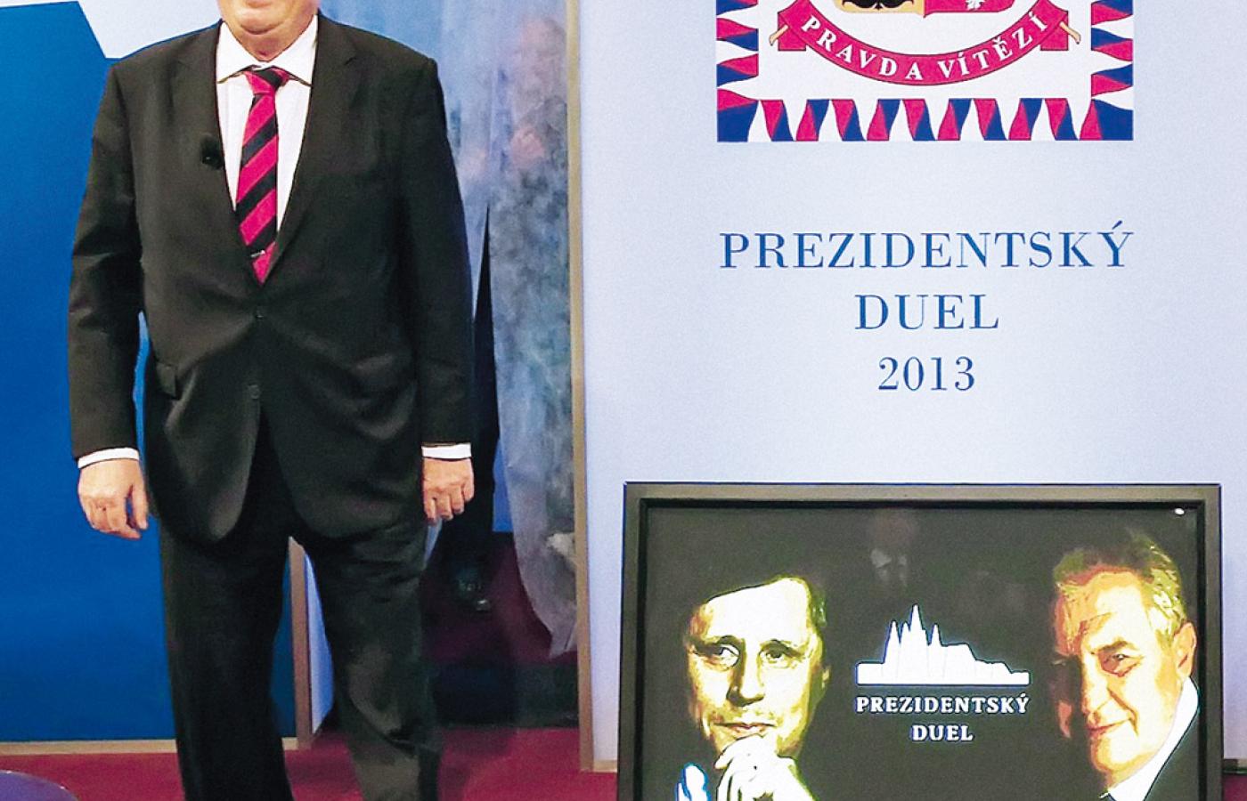 Milosz Zeman - największy faworyt czeskich wyborów prezydenckich.