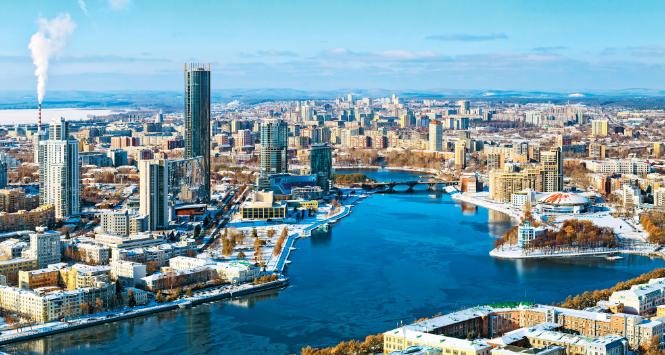 Panorama Jekaterynburga.