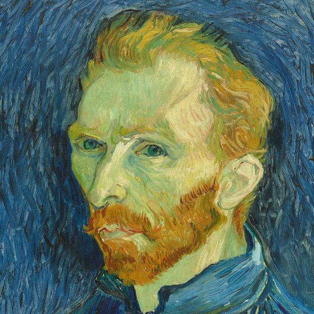 Autoportret Vincenta van Gogha.
