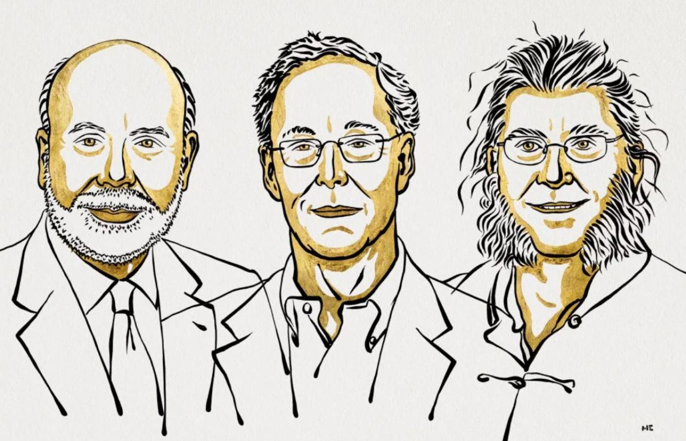 Bernanke, Diamond i Dybvig, laureaci nagrody Sveriges Riksbank, tzw. ekonomicznego Nobla