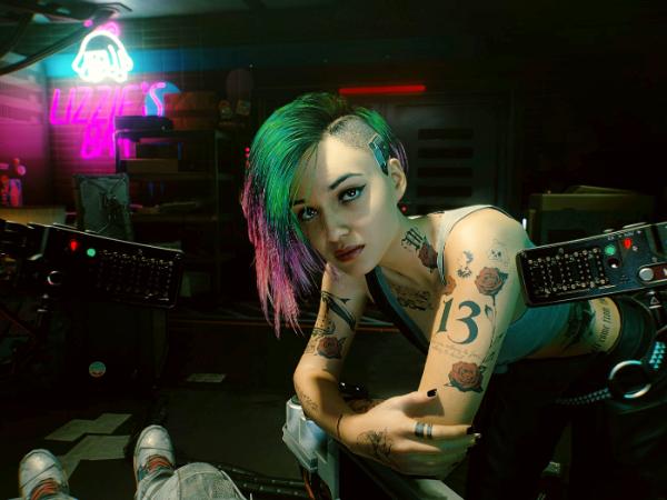 Kadr z gry „Cyberpunk 2077”