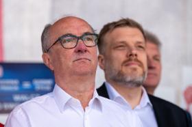 Włodzimierz Czarzasty i Adrian Zandberg.