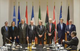 Uczestnicy konferencji ds. bezpieczeństwa w Monachium