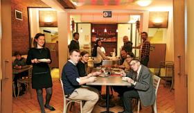 Nasza redakcyjna restauracja. Wbrew krążącym po kraju legendom ośmiorniczek nie podajemy.