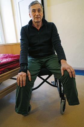 Kpt. Igor Krupnow, w cywilu biznesmen (za trzy tygodnie dostanie pierwsze protezy).