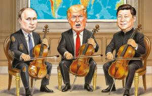 Koncert współczesny będzie globalny – trzej giganci to przywódcy USA, Rosji i Chin.